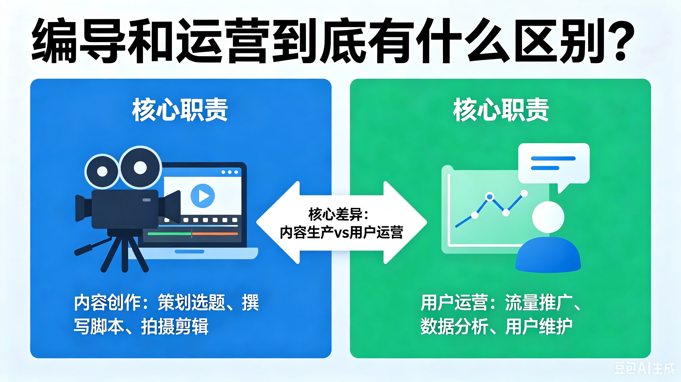 编导和运营到底有什么区别?一条文讲透两大岗位核心差异(图2)